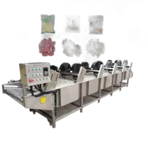Automatic Industrial Machinery Fruits Cleaning and Drying Production Line Fruit and Vegetable Air Drying Machine