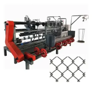 Chain Link Fence Metal Mesh Making Machine