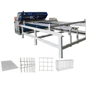 Automatic 3-6mm 3D Fence Mesh Panel Welding Wire Mesh Making Machine for Building