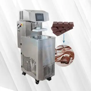 Easy to Operate Commercial Large Melt Spread 10kg Chocolate Making Maker Machine Continuous Temper Machine
