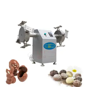 Automatic Hollow Chocolate Egg Making Machine Chocolate Spinning Machine