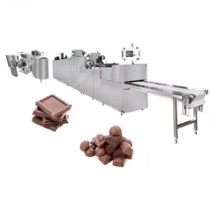 Gelgoog Nuts Chocolate Moulding Machinery Chocolate Spread Butter Production Line Automatic Chocolate Making Machine