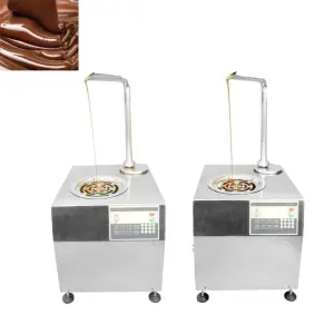 Small Desktop Chocolate Making Machine 5.5L Chocolate Dispenser Tempering for Small Scale Chocolate Making
