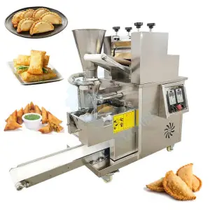 Commercial Nepali Momo Restaurant Compact Portable Fully Automatic Samosa  Dumpling Machine