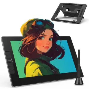 Electronic Drawing Tablet High-Resolution Digital Writing Board LCD Writing Pad for Professionals for Graphics Design