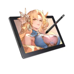 13.3 Inch HD 8192 Level Display Tablet Battery Free Pen Stylus Capacitive Interactive Graphics Touch Drawing Monitor