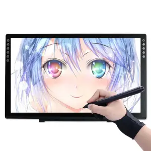 Digital Graphic Drawing Tablet 8192 Levels Graphic Drawing Pad DVI Interface Digital Pen IPS Display Touch