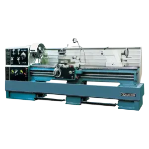 105mm Spindle Bore Manual Metal Lathe Machine