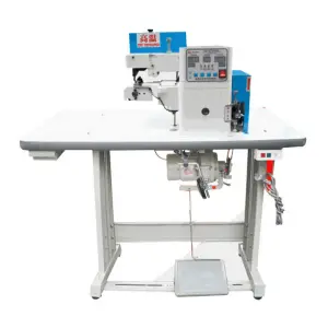 QK-290-2 Fully Automatic Shoe Making Machine Leather  Cement Edge Folding Equipment