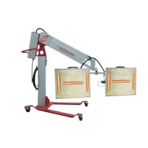 Body Repair Equipment Single Box Three Tube Mobile Rocker Arm Paint Baking Machine