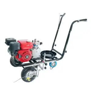 Manufacturer Hand Push Type Parking Lot Striping Machine Cold Paint  of Road Marking Machine