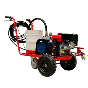 Hand Push Road Marking Machine Parking Lot Road Marking Machine Cold Paint Road Line Markers Spray Machine