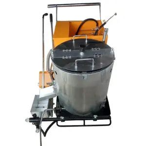 Self-Driving Road Striping Machine with Thermoplastic Automatic Motor Traffic Lines Road Marking Equipment