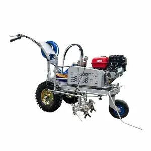 Cold Spraying Road Marking Machine Evenly Marks Parking Spaces and Roads