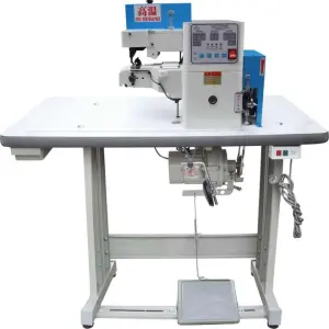 Fully Automatic Shoe Making Machine Leather  Cement Edge Folding Equipment
