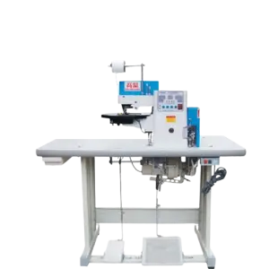 AS-998 Automatic -cement Leather Edge Folding Machine for Shoes Bag Leather Making