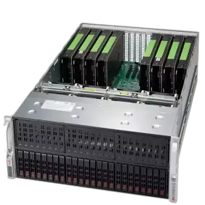 Supermicro SYS-4029GP-TRT Gen 2 Xeon 8 Cards RTX4090 GPU Deep Learning GPU Server Dual Processor 8 Double Width