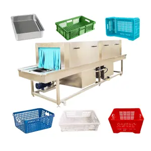 High Efficiency Washer for Plastic Trays Baskets and Pallets Perfect