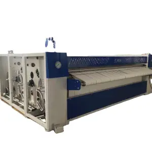 HOOP Flat Ironing Folding Machinery Steam Iron Machine for Laundromat Carpet Machine Wash Centrifuga Industrial Drying Line