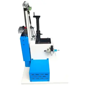 Canvas Sneaker Shoe Making Machines Pneumatic Manual String Lasting Machine with Rubber Base Shoemaking Equipment
