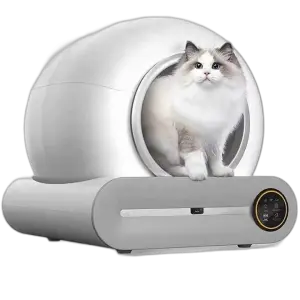 Smart Cat Litter Box Design With App Control Automatic Self-cleaning Closed Auto Intelligent Cat Toilet