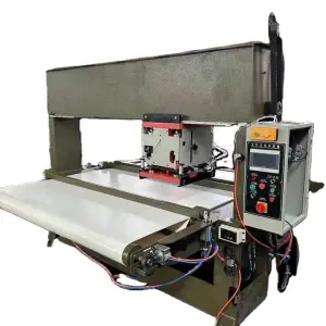 Automatic Hydraulic Traveling Head Die Cutting Press  Shoemaking Machine Core Motor Shoe Production