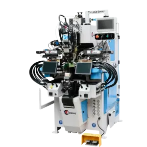 TH-668MA Shoe Making Hydraulic Computer Memory Control Automatic Cementing Lasting Machine