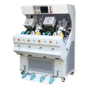 Shoes Manufacturer Shoe Making Back Part Molding Machine.