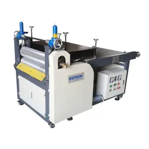 EVA Sheet Embossing Machine Used for Midsole Slipper Shoemaking Produces Required Size Pattern