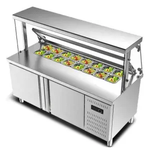 Salad bar Refrigerator Commercial Salad bar Counter Top Refrigerator