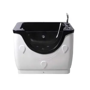 Eco-Friendly Acrylic Pet Spa Machine Dog and Cat Bath Pool for Grooming Wood Material Bathtub for Bathroom Use for Pet Shop