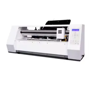 High-Speed Auto Feeding Sheet Label Cutter with Double Head Creasing Cutting Machine A2 A3 Paper  Condition