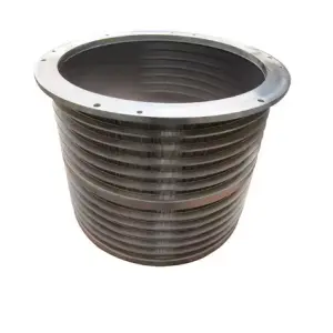 Pulper Screen High Middle Consistency Pressure Screen Basket