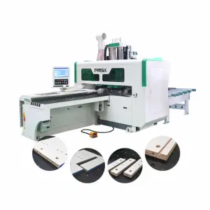 Wood  Automatic Panel Drilling Six Sides Boring Machine