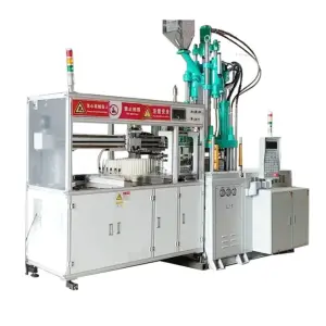 Automatic Equipment Manufacturing Plastic Flosser Dental Floss Stick Tooth Pick Vertical Injection Molding Making Machine