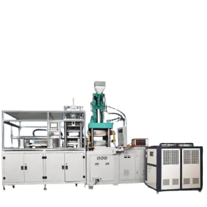 120T 64 Holes Fully Automatic Plastic Flosser Dental Floss Stick Tooth Pick Making Vertical Injection Molding Machine