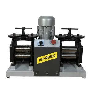 2HP Electrical Rolling Mill Machine Double Head Electric Rolling Mill Jewelry Tools Equipment Jewelry Making