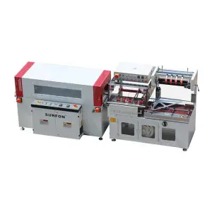 Automatic L Type Sealing Machine for Sealing Beverages Chemicals Commodity Cartons Cans Cases Pouches with Paper L Bar Seal