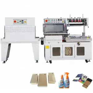 Auto L bar Sealer Sealing Wrapping Machine for Detergent Bottle Shrink Packing Machine