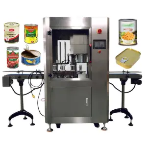 LWT Industrial Fish Canned Food Machine Peaches Mushroom Meat Tuna Vegetable Canning Machinery Can Sealing Machine