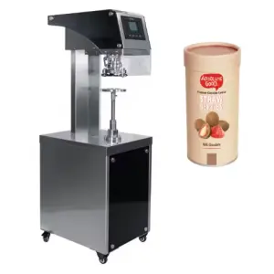 Semi-Automatic Liquid Bottle Food Aluminium Tin Can Sealer Machine