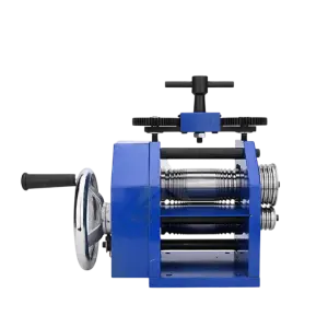 DIY Manual Presser Flat Semicircle Pattern Jewelry Rolling Mill Machine for Metal-rolling Sheet Mills