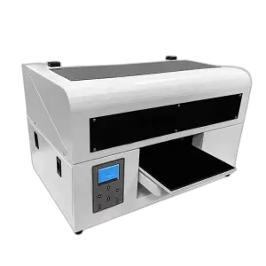 A4 UV Flatbed Printer Automatic Flatbed Phone Case Military Card Personalized Printing XP600/TX800 1pc Head Print Dimension