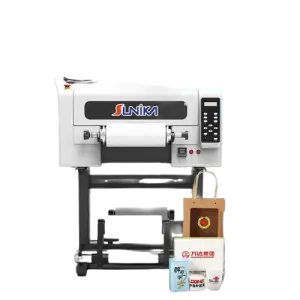 Epson XP600 Inkjet Dtf Uv Flatbed Impresora A3 Uv Dtf Printer Sticker 30cm Transfer ab Film Pet for Phone case