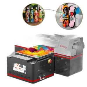 Rainbow A2 A3 Size 4060 Multifunction Mini Uv Printer  for Plastic Phone case Wood Acrylic Metal Cylinder Card Uv Printer