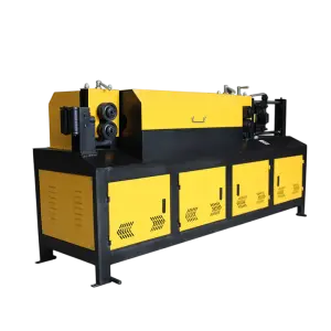 4-12mm 6-12mm 9kw 11kw Steel Rebar Bar Straightening and Cutting Machine hydraulic straightening machine