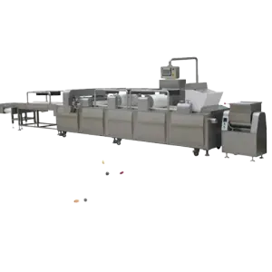 Nutritional Cereal Bar Making Machine Automatic Puffed Cracker Rice Snow Cake Making Machine