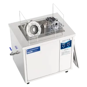 Granbosonic 61L Industrial Ultrasonic Cleaner Jewelry Bowling Golf Ball Sonic Cleaner Machine