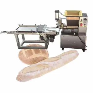 Stainless Steel Bagel Bun Bread Forming Machine Bread Stick Forming Maker Production Line HJ-CM006