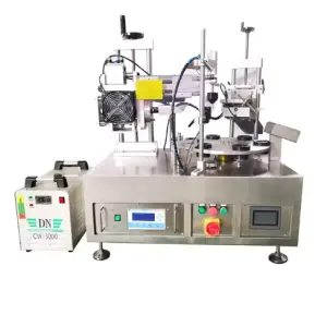 QFW Semi Automatic Ultrasonic Automatic Plastic Tube Sealing Machine for Cream Tube Sealing Cutting Machine